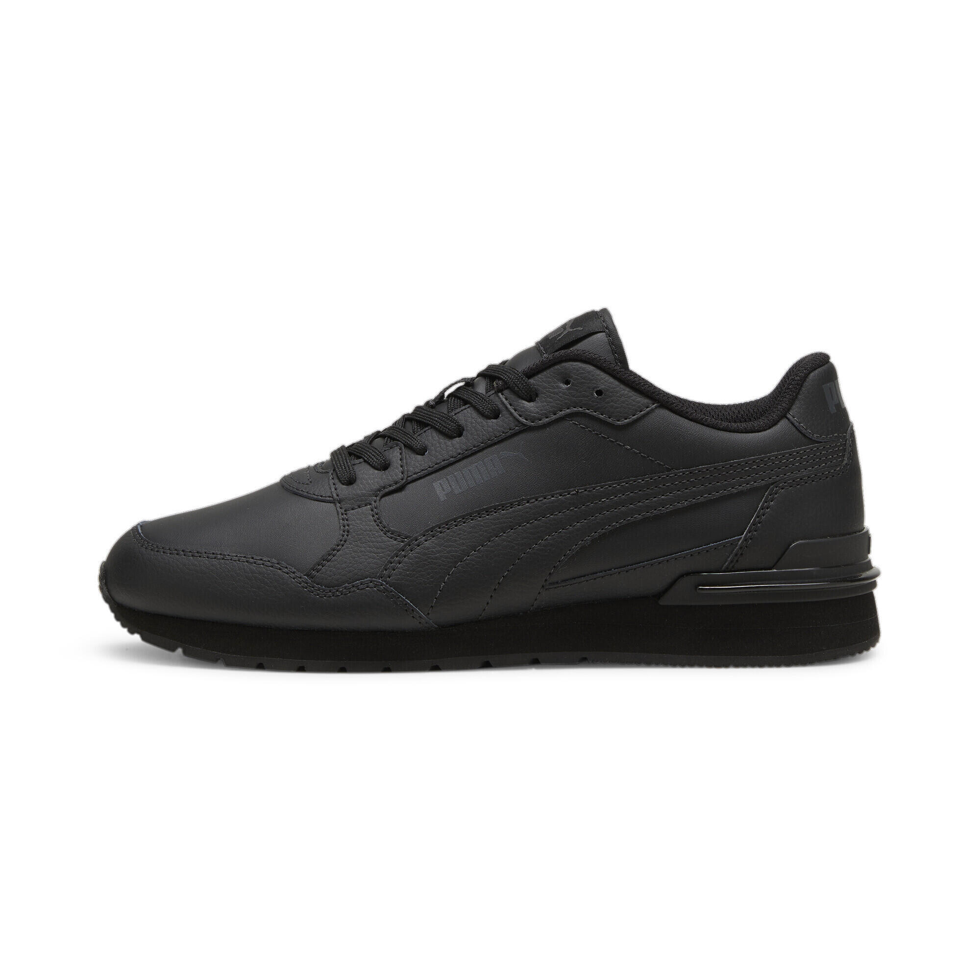 Sneakers en cuir ST Runner v4 PUMA Black Shadow Gray 6/7