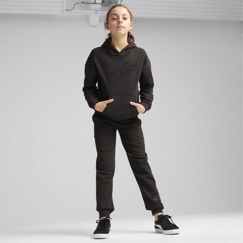 Hoodie ESS+ ANIMAL Enfant et Adolescent PUMA Black