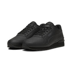 Zapatillas ST Runner v4 Leather PUMA Black Shadow Gray