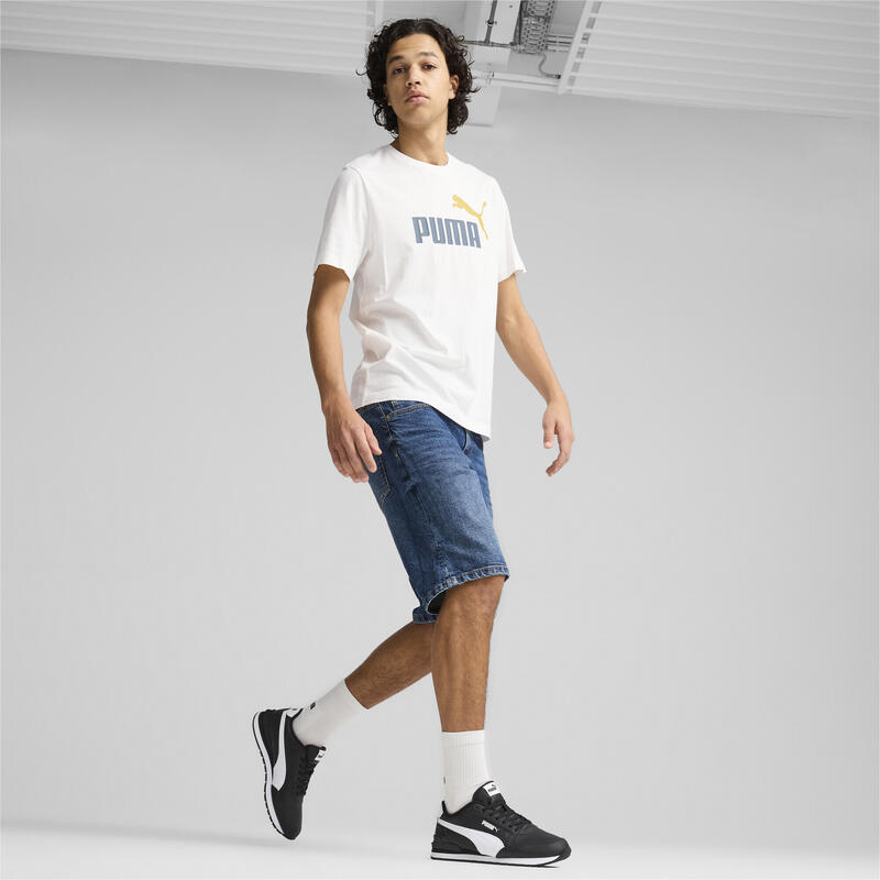 Skórzane sneakersy unisex ST Runner v4 PUMA Black White