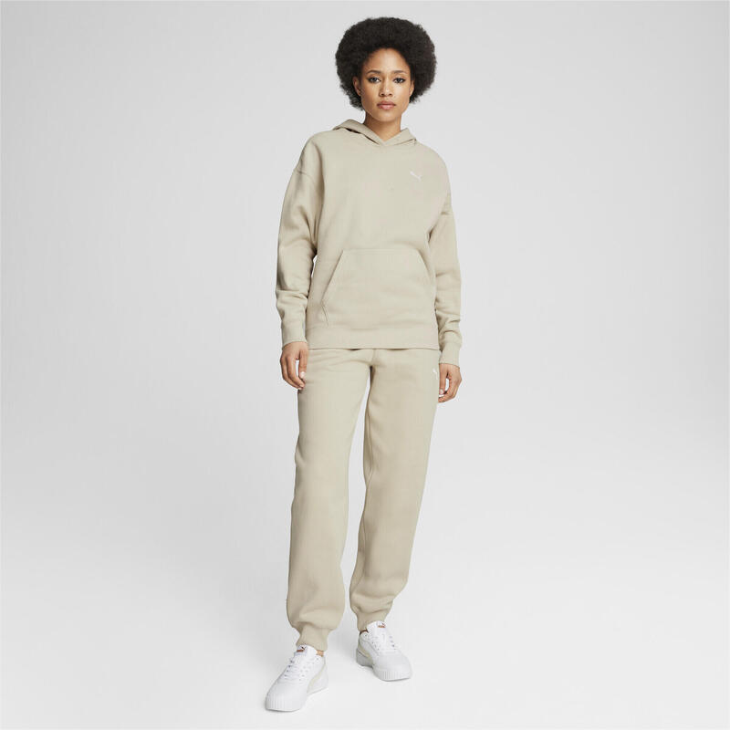 Tuta loungewear da donna PUMA Desert Dust Beige