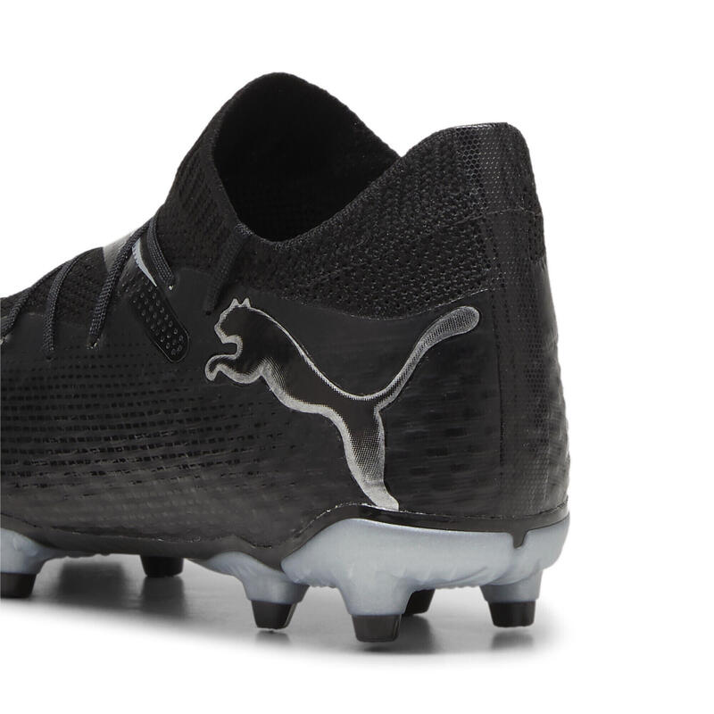 FUTURE 7 PRO FG/AG voetbalschoenen voor jongeren PUMA Black Silver Metallic