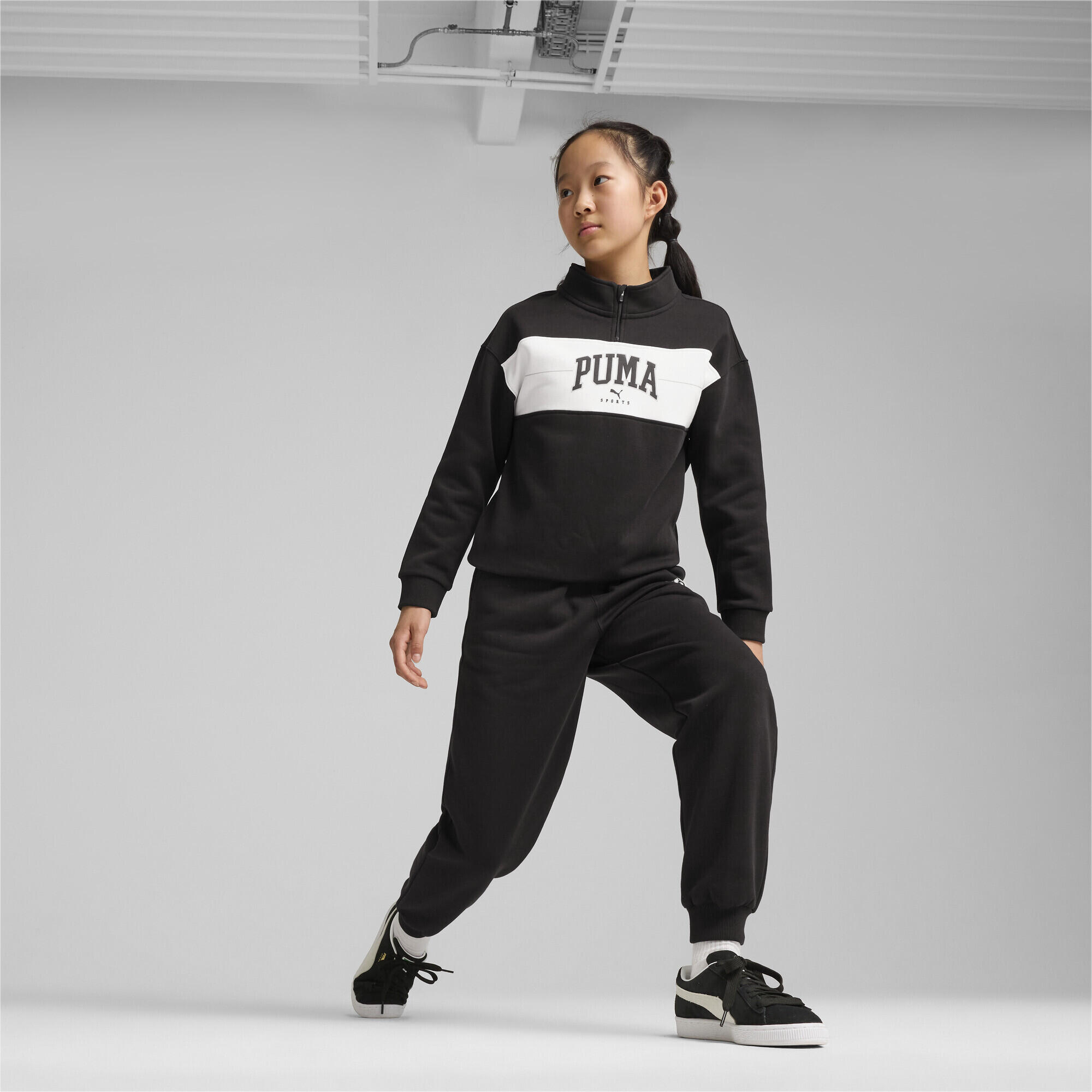 Pantaloni da tuta PUMA SQUAD per ragazzi PUMA Black 6/7
