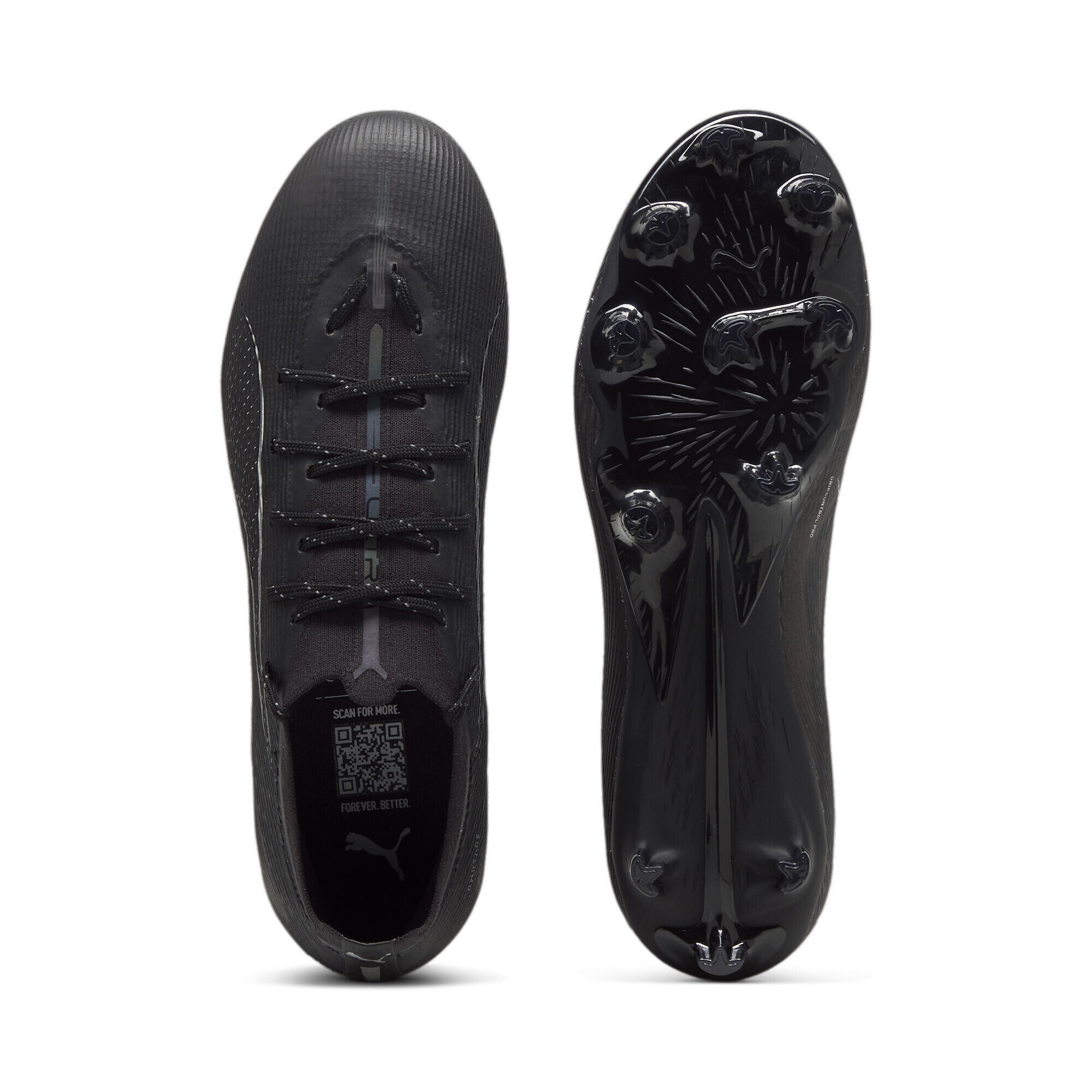 ULTRA 5 PRO FG/AG Fußballschuhe Erwachsene PUMA Black White 7/7
