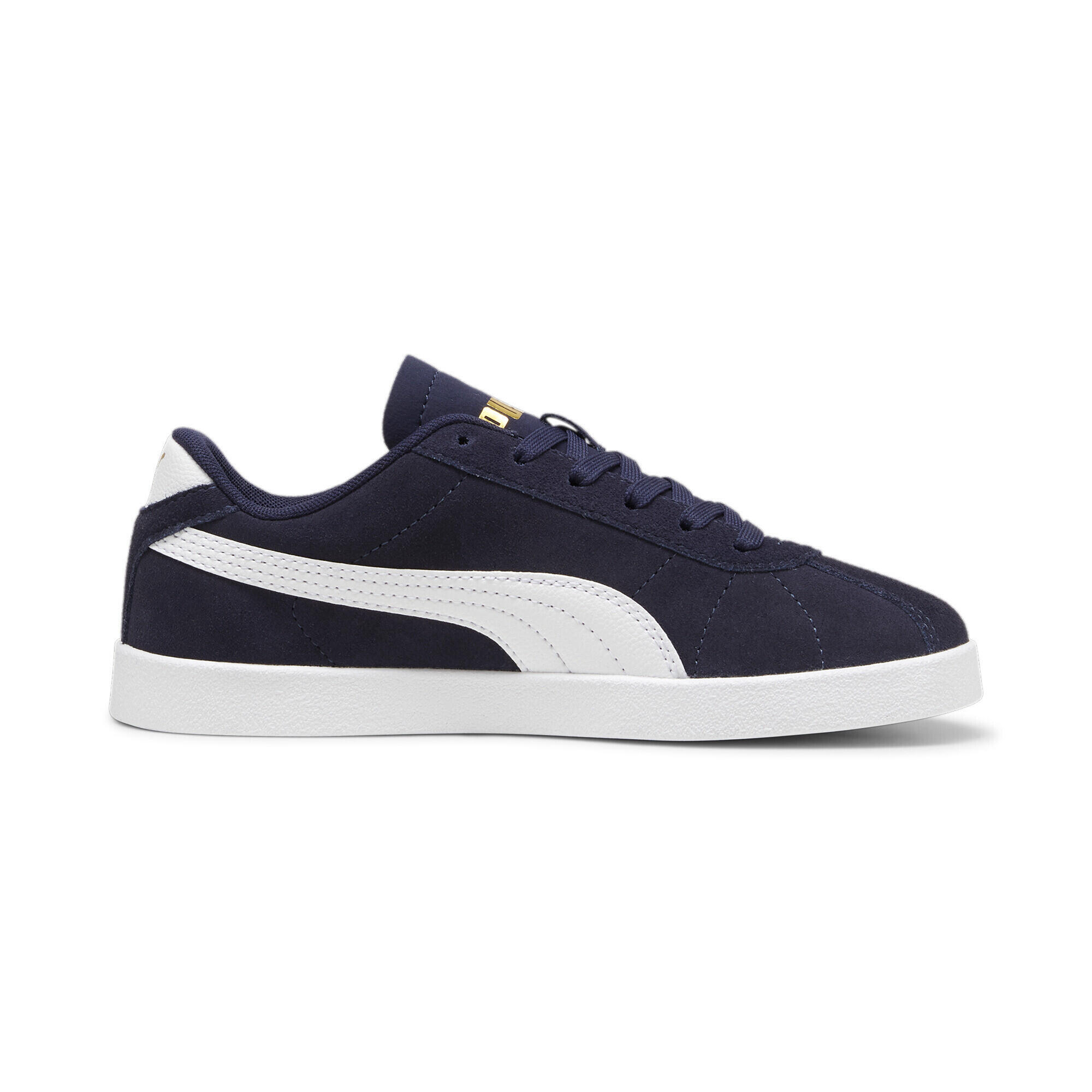 Zapatillas Niños PUMA Club II PUMA Navy White Gold Blue 5/7