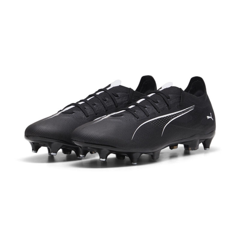 Kopačky ULTRA 5 MATCH MxSG pro dospělé PUMA Black White