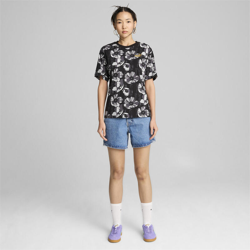 Camiseta estampada ESS+ CLASS ACT Mujer PUMA Black