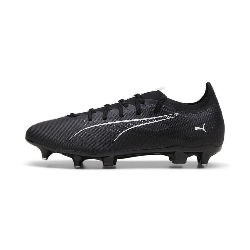 Ghete de fotbal ULTRA 5 MATCH MxSG pentru adulți PUMA Black White
