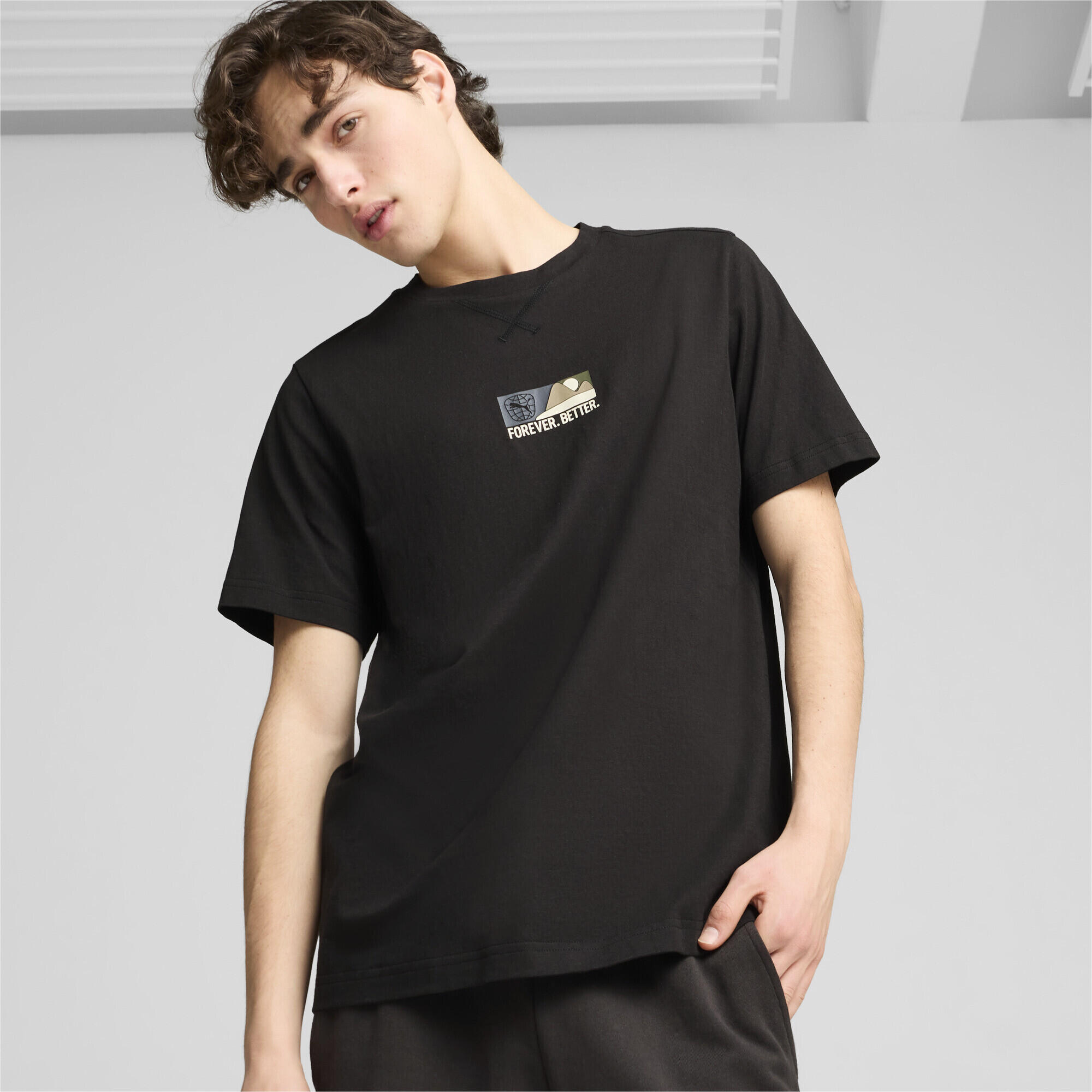 T-shirt BETTER SPORTSWEAR Homem PUMA Black 4/7