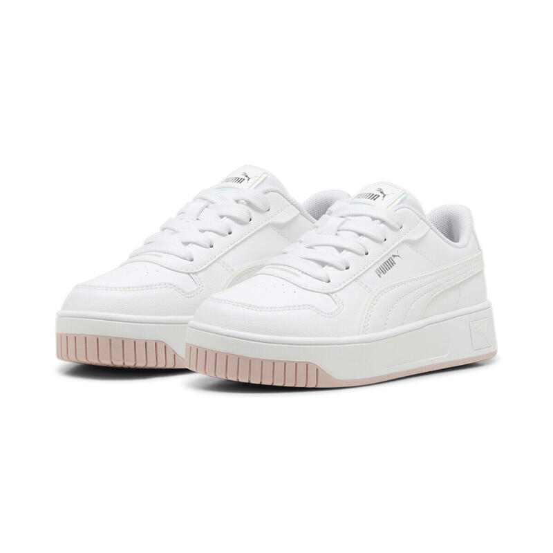 Baskets Carina Street Holo 2.0 Enfant PUMA White Mauve Mist Pink