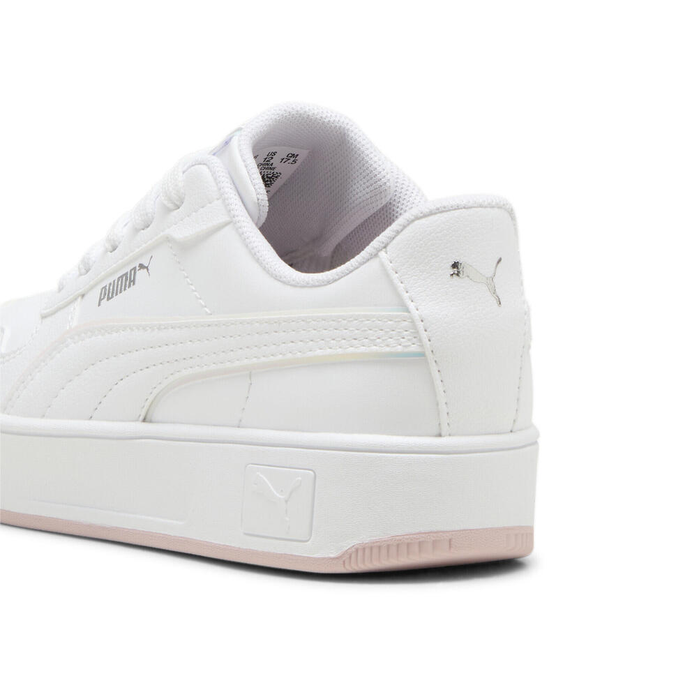 Dziecięce sneakersy Carina Street Holo 2.0 PUMA White Mauve Mist Pink
