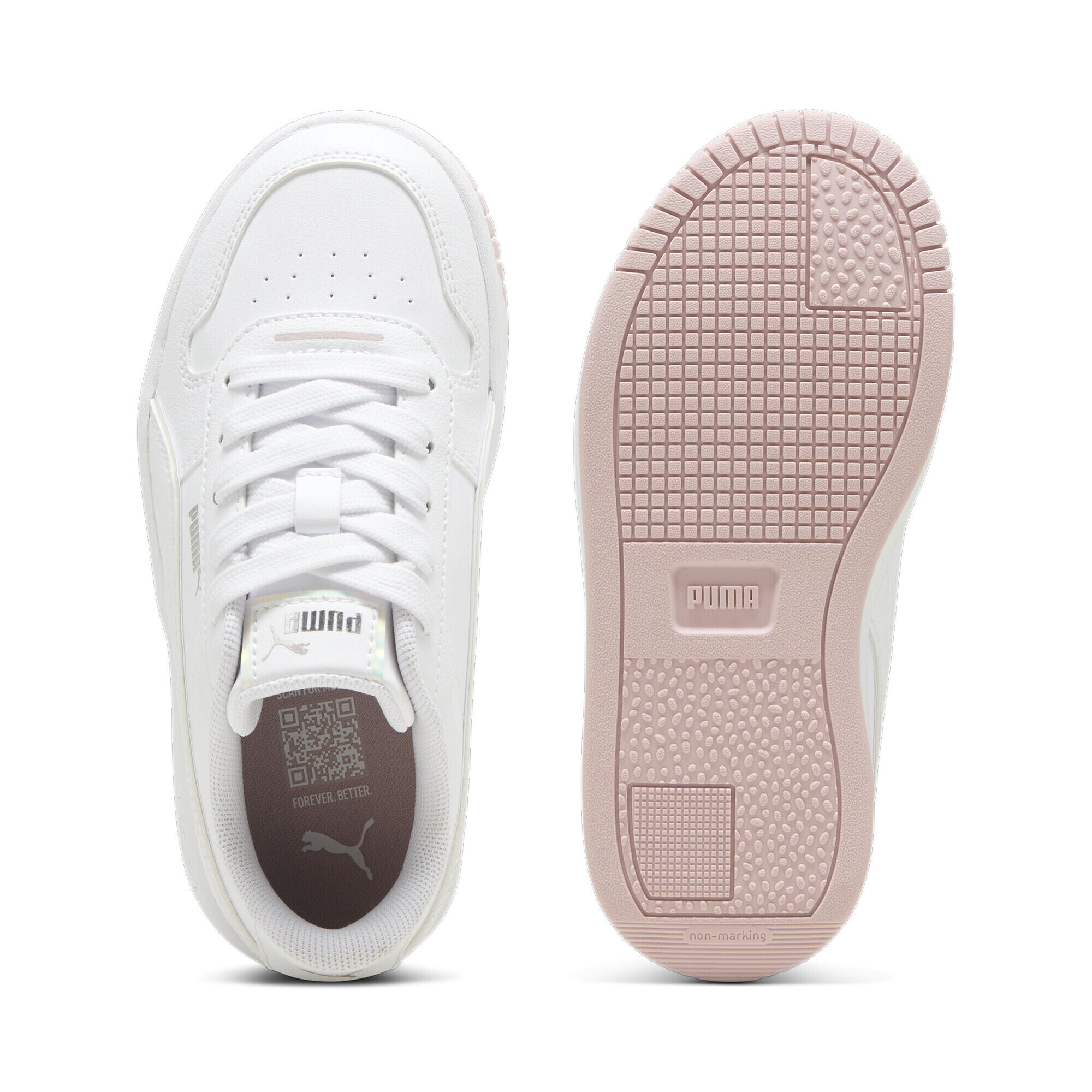 Sneakers Carina Street Holo 2.0 per bambini PUMA White Mauve Mist Pink PUMA DECATHLON