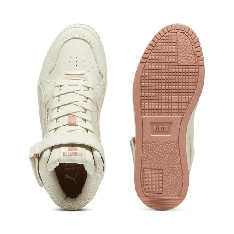 Carina Street Mid Coquette sneakers voor dames PUMA Alpine Snow White