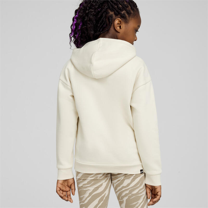 Sudadera con capucha ESS+ ANIMAL Niño PUMA Alpine Snow White