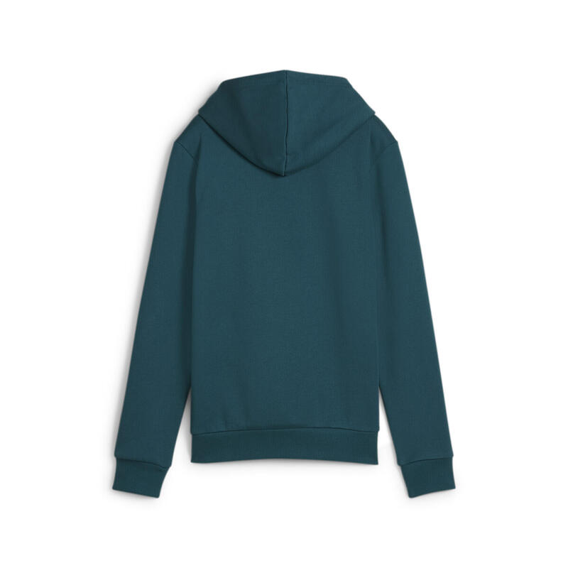 Essentials Logo FL Hoodie Damen PUMA Cold Green