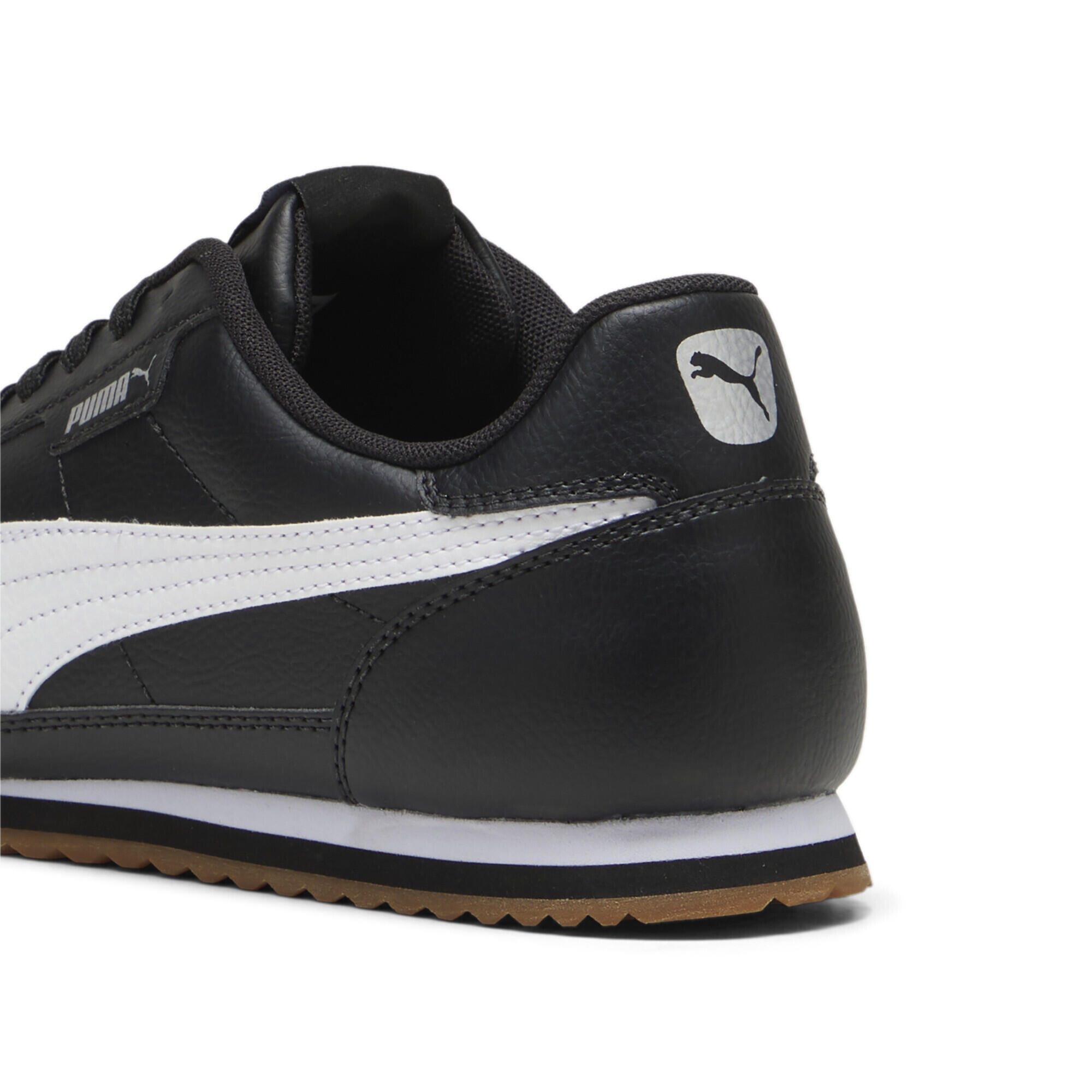 Sneakers PUMA Turino II PUMA Black White Silver Metallic 5/7