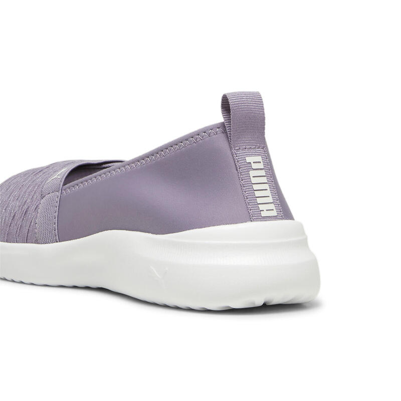 Adelina Slip-On női tornacipő PUMA Pale Plum Feather Gray White Purple