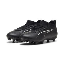 Chaussures de football ULTRA 5 MATCH FG/AG Enfant et Adolescent PUMA Black White