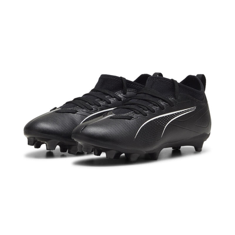 ULTRA 5 MATCH FG/AG voetbalschoenen voor jongeren PUMA Black White