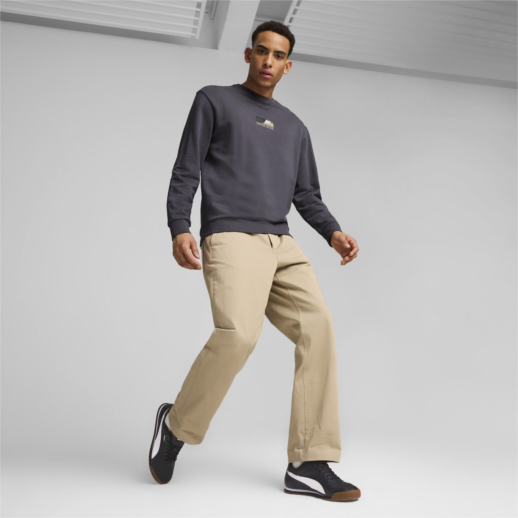 BETTER SPORTSWEAR Crew Men PUMA Galactic Gray 5/7