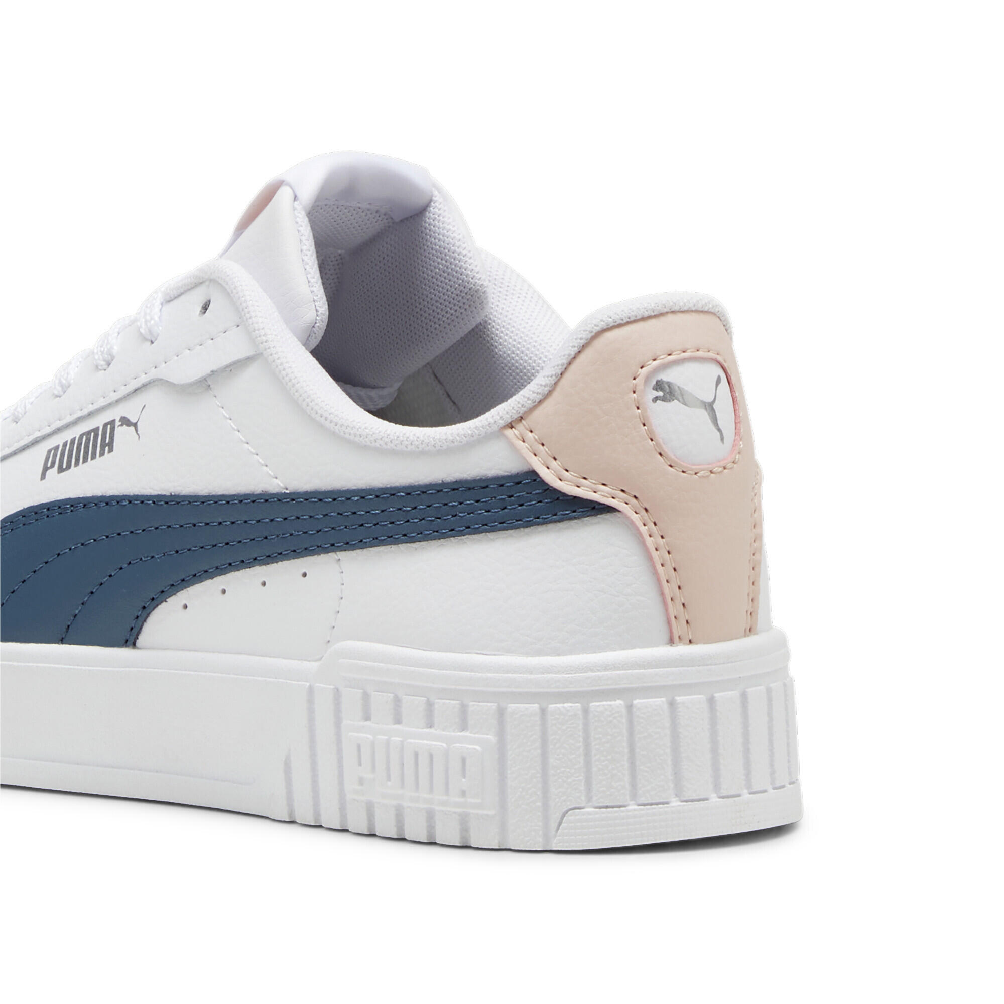 Sapatilhas Carina 2.0 Mulher PUMA White Gray Skies Island Pink 4/7