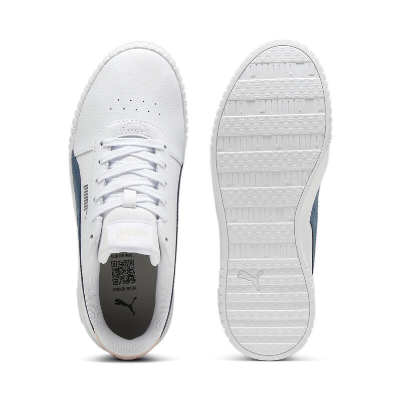 Pantofi Carina 2.0 Femei PUMA White Gray Skies Island Pink