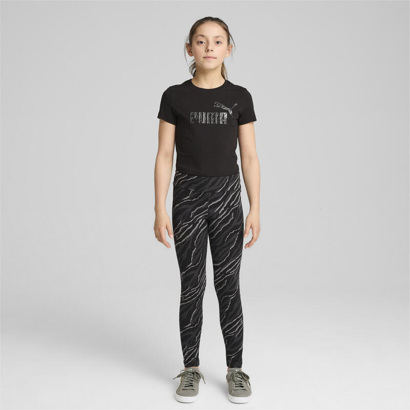 ESS+ ANIMAL legging voor jongeren PUMA Black