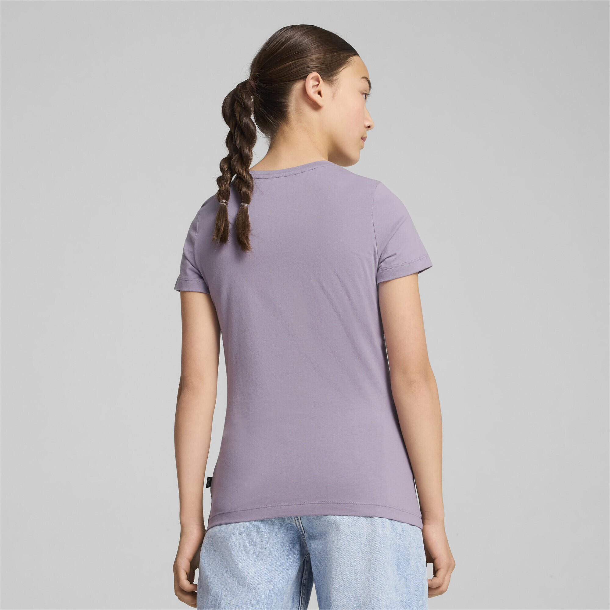 T-shirt con logo Essentials per ragazzi PUMA Pale Plum Purple 4/6