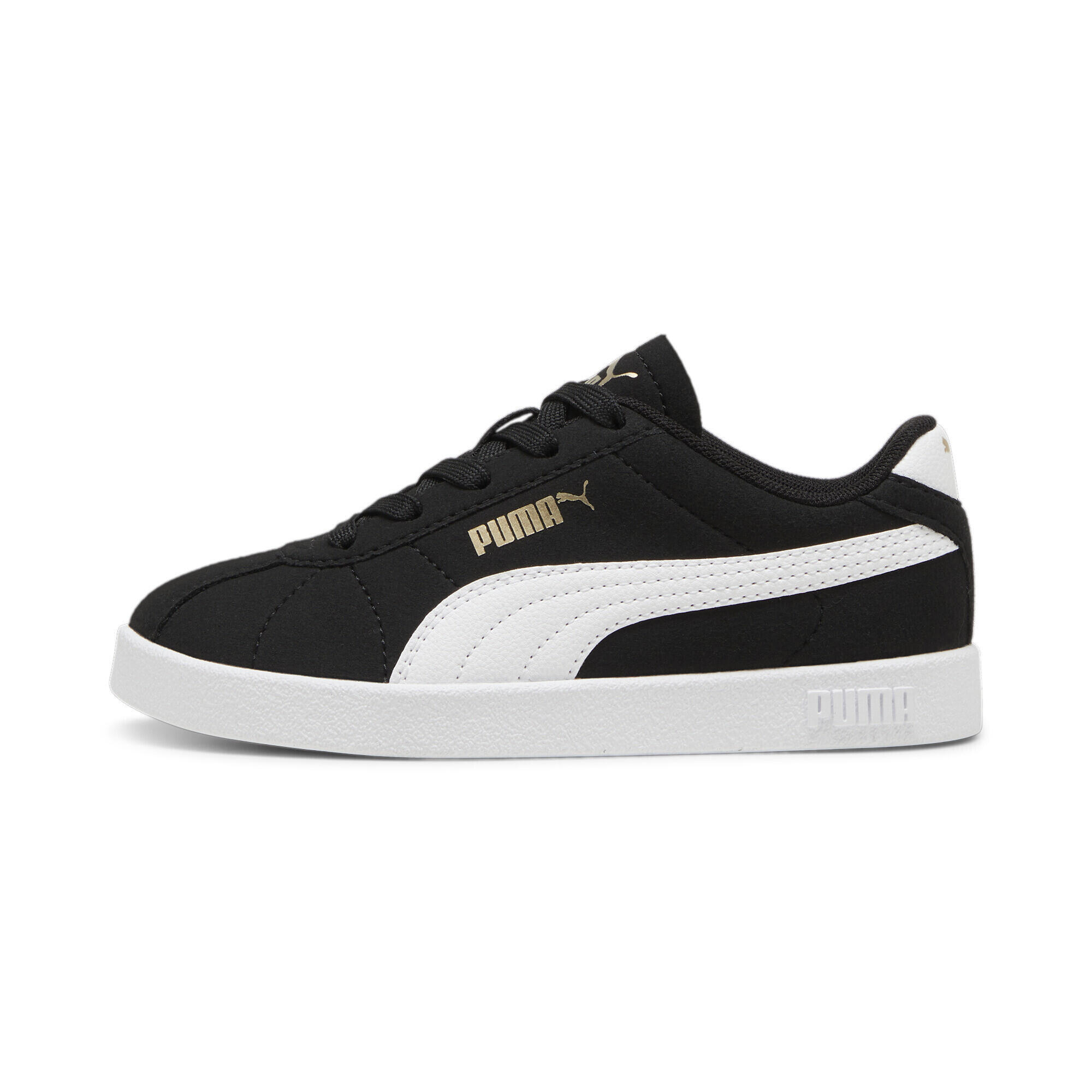 Sapatilhas PUMA Club II Crianças PUMA Black White Gold 5/7