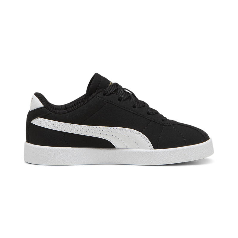 Baskets PUMA Club II Enfant PUMA Black White Gold