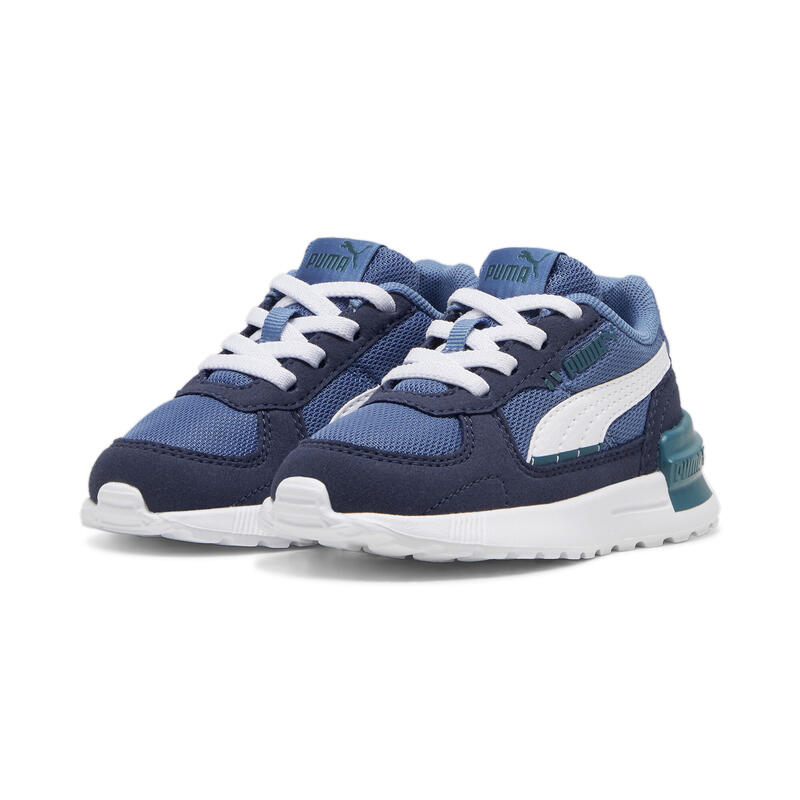 Zapatillas Bebés Graviton AC PUMA Blue Horizon White Club Navy Cold Green