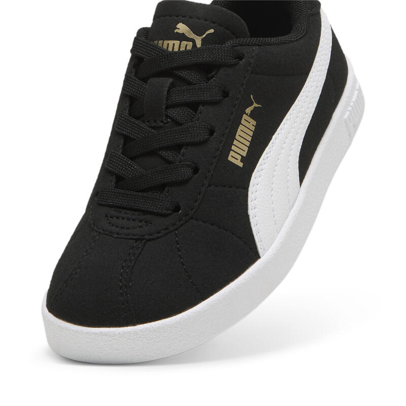 Baskets PUMA Club II Enfant PUMA Black White Gold