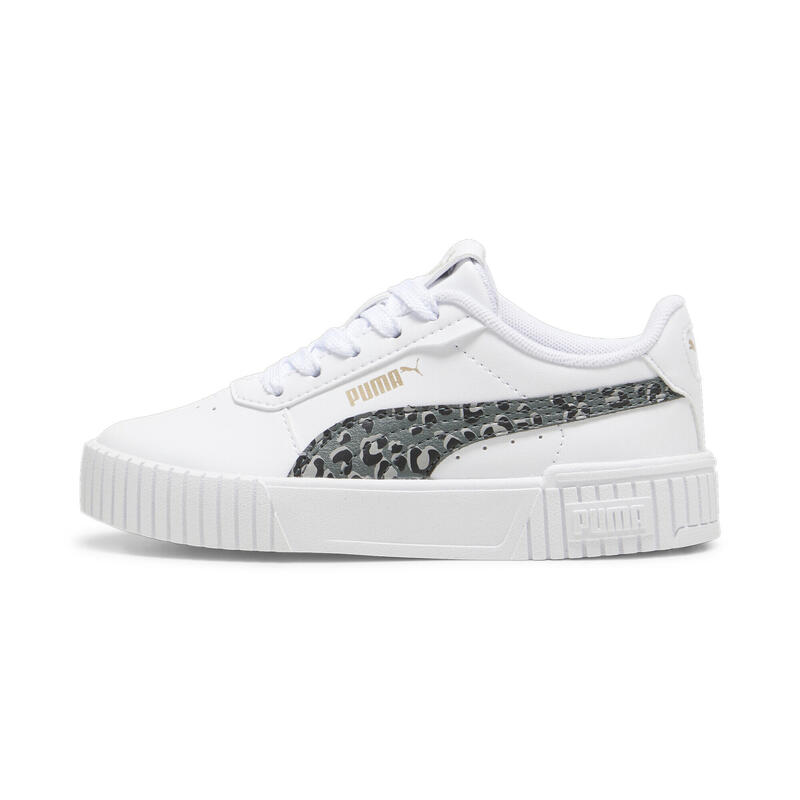 Zapatillas Carina 2.0 Animal Update Niñas PUMA White Mineral Gray Gold