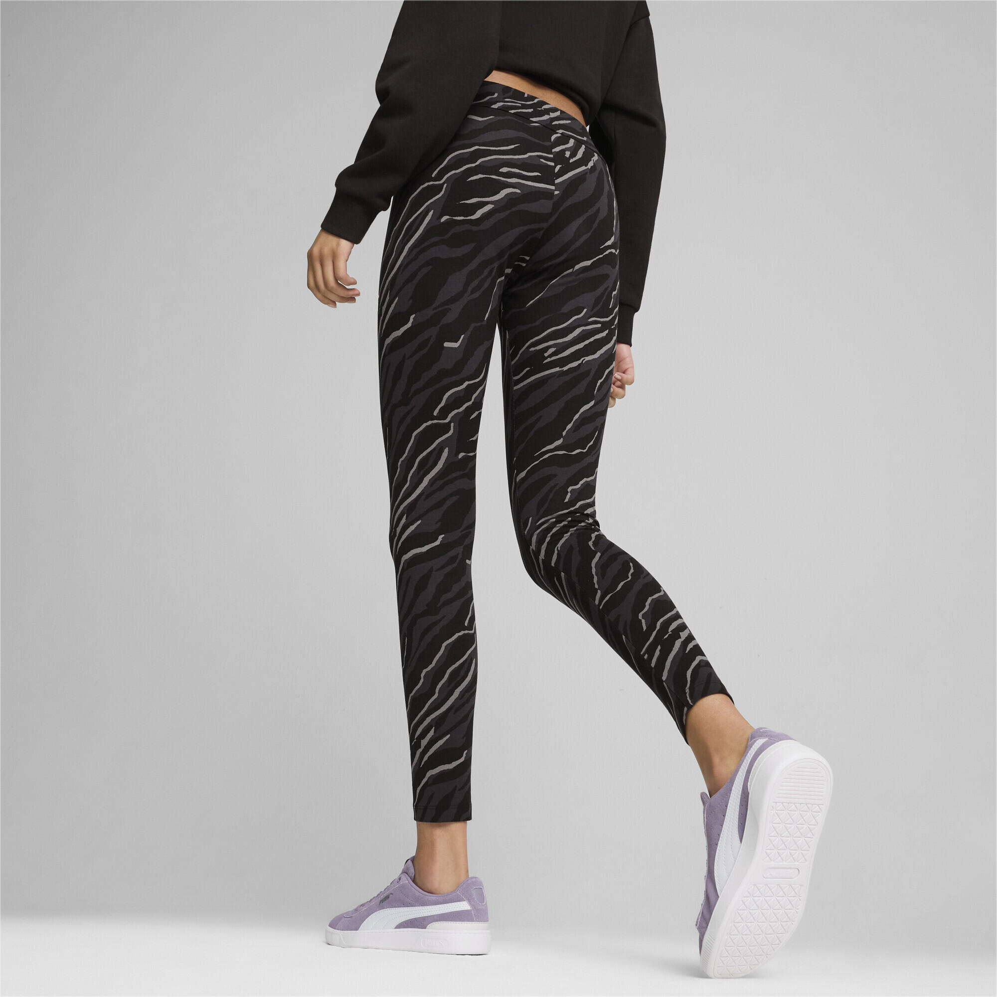 Leggings con grafica ESS+ ANIMAL da donna PUMA Black 5/7