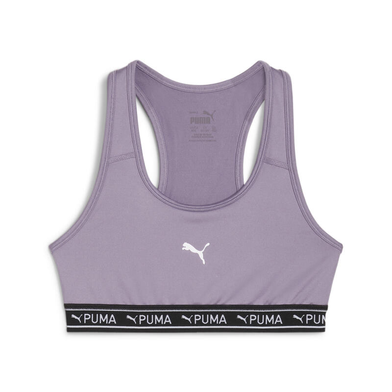 Reggiseno PUMA STRONG per ragazze PUMA Pale Plum Purple