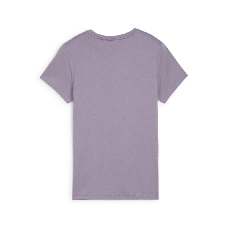 Essentials Logo T-shirt voor dames PUMA Pale Plum Purple