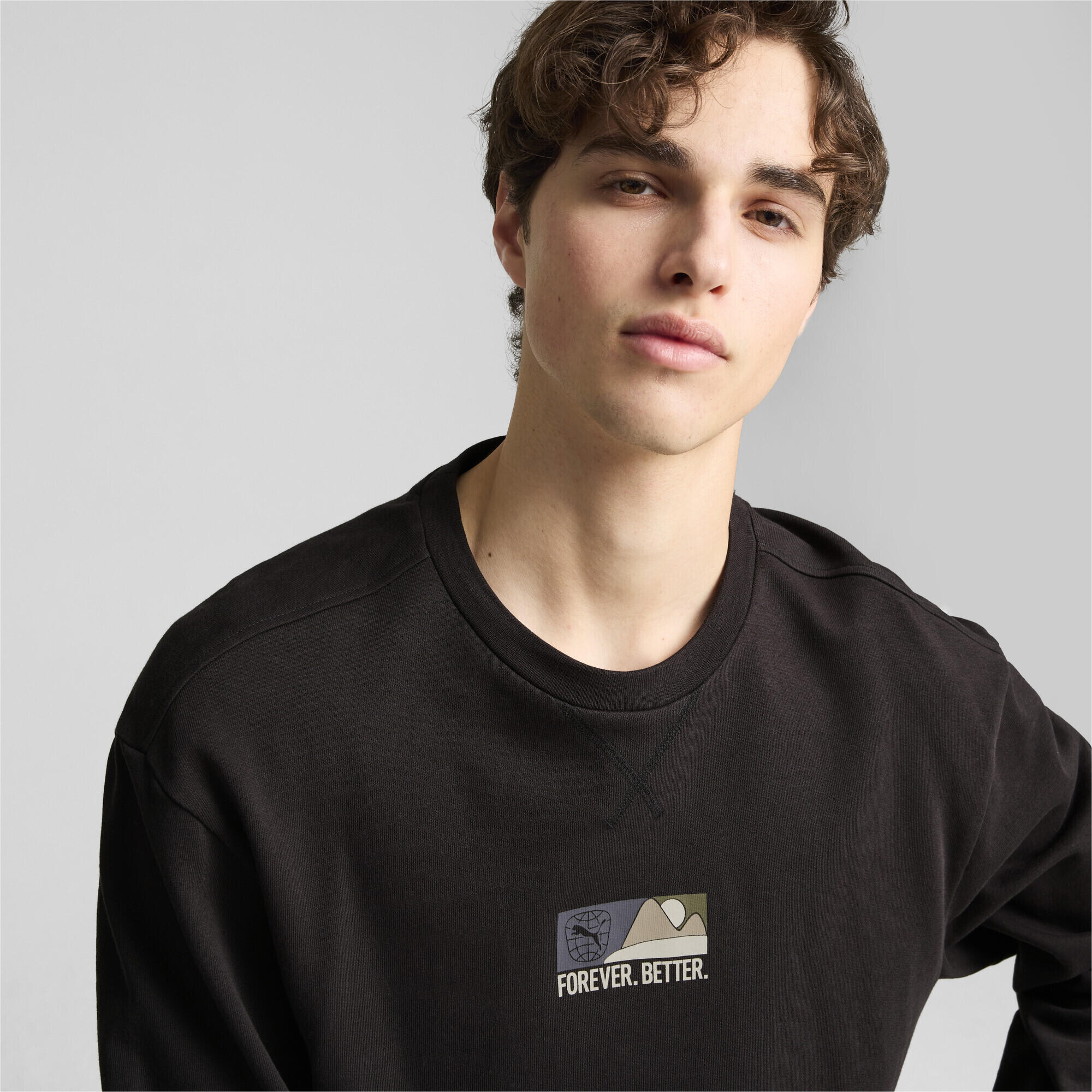 Camisola PUMA Crew Homem 6/7