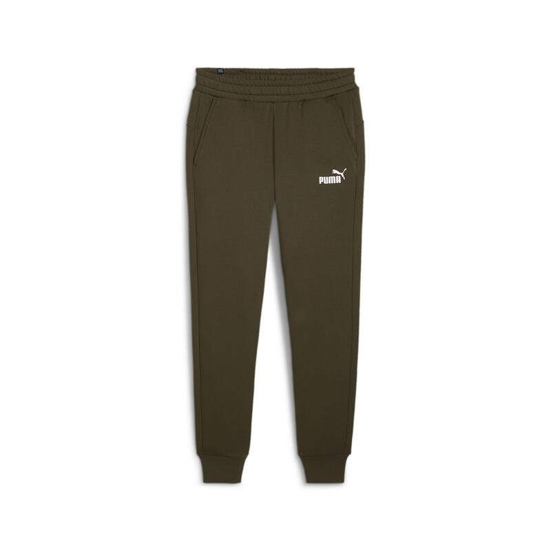 Pantaloni da tuta Essentials con logo da uomo PUMA Dark Olive Green