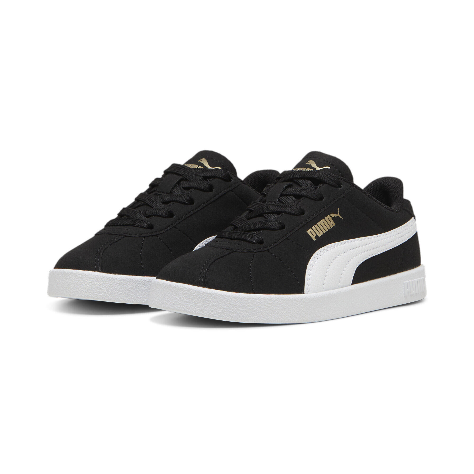 Sapatilhas PUMA Club II Crianças PUMA Black White Gold 2/7
