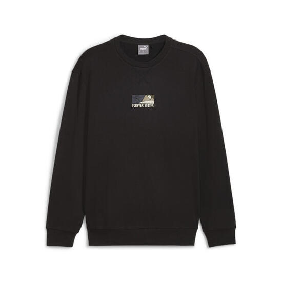Sweat à col rond BETTER SPORTSWEAR Homme PUMA Black