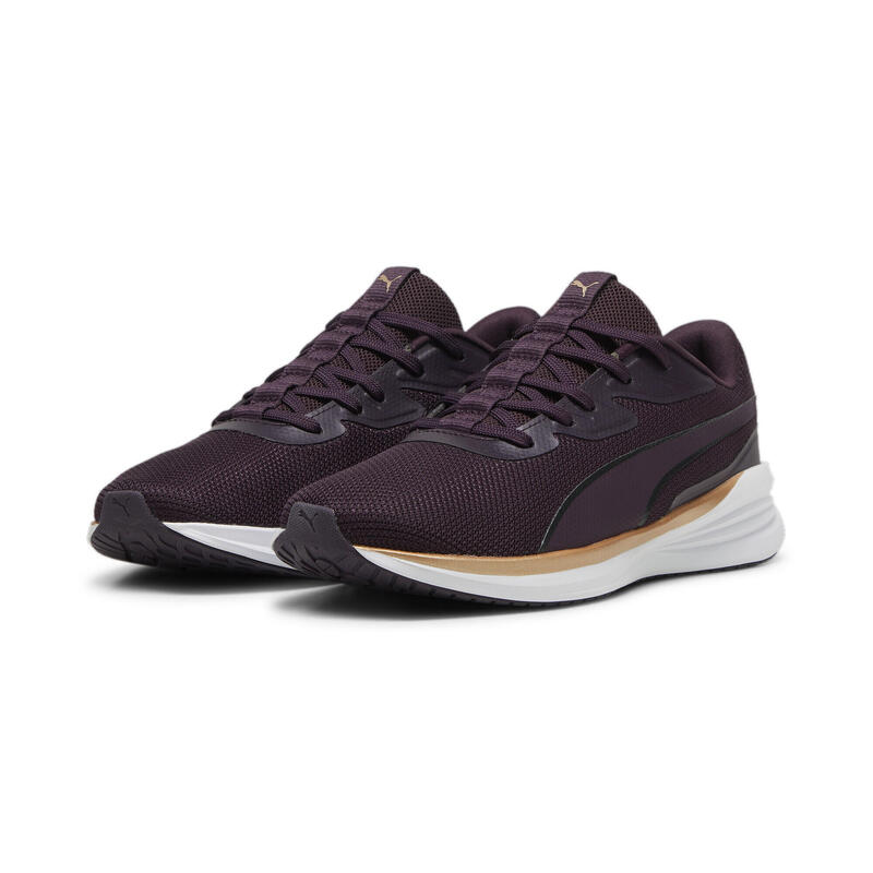 Night Runner V3 hardloopschoenen PUMA Midnight Plum Gold Purple