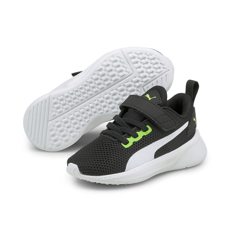 Flyer Runner sportschoenen voor baby's PUMA Green Flash White Black