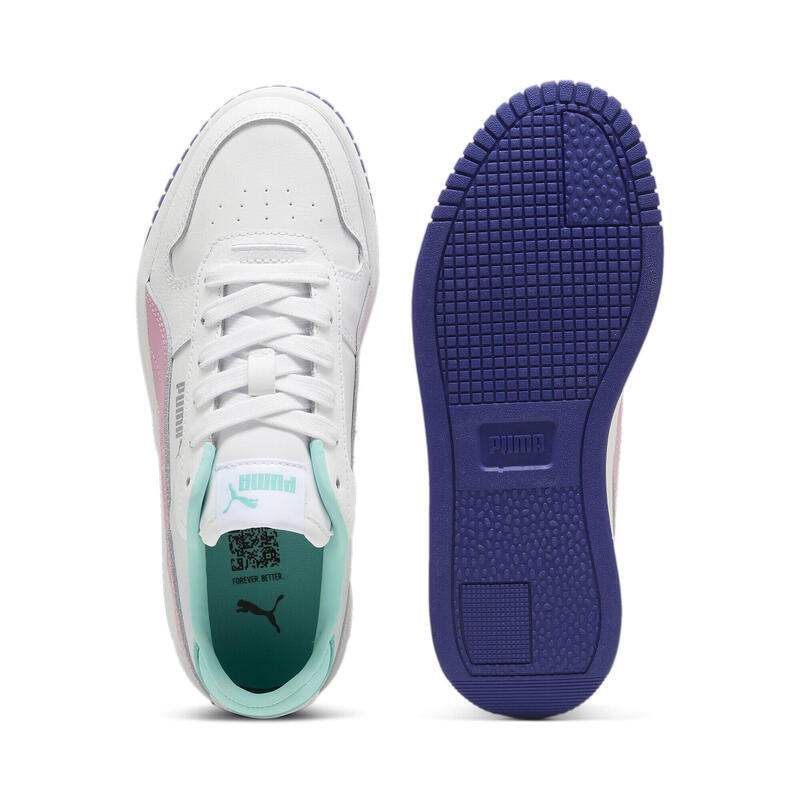 Carina Street sneakers voor jongeren PUMA White Mauved Out Mint Pink Green