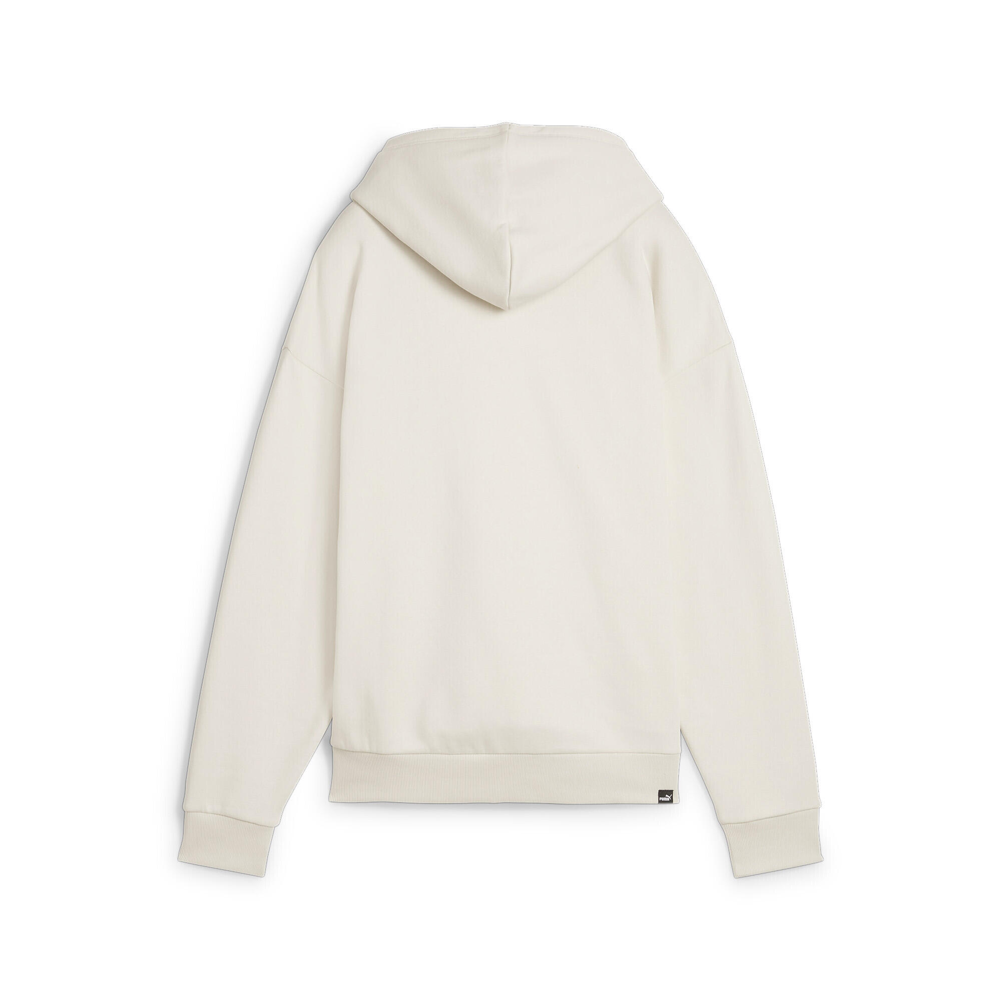 Hoodie ESS+ ANIMAL Femme PUMA Alpine Snow White 7/7