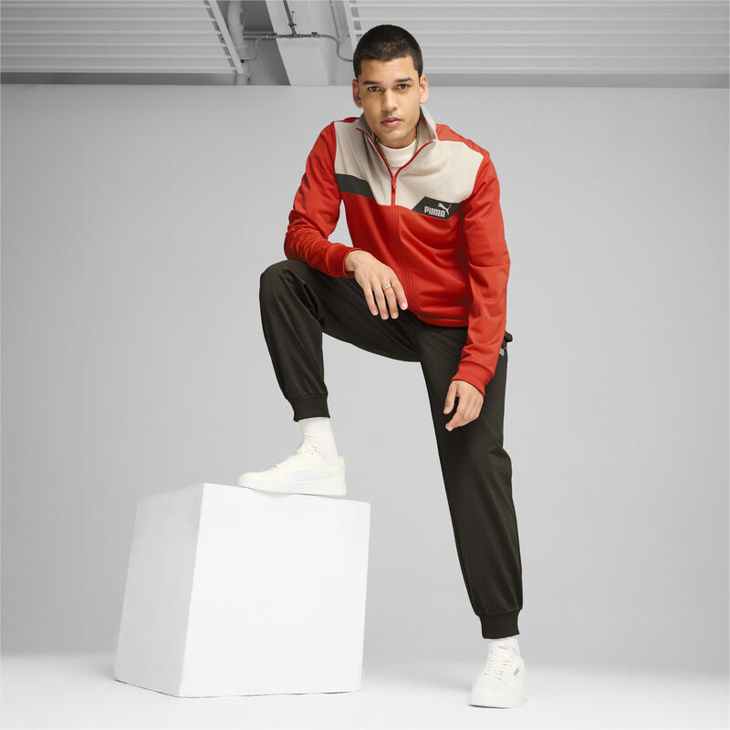 Veste de survêtement POWER Homme PUMA Redmazing Red