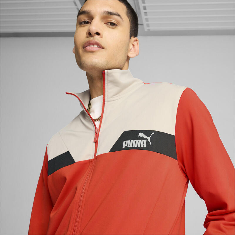 Veste de survêtement POWER Homme PUMA Redmazing Red