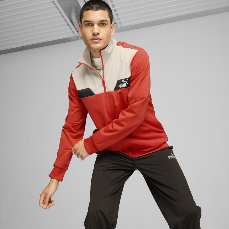 Veste de survêtement POWER Homme PUMA Redmazing Red