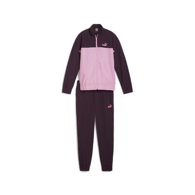 Geweven trainingspak voor dames puma midnight plum purple