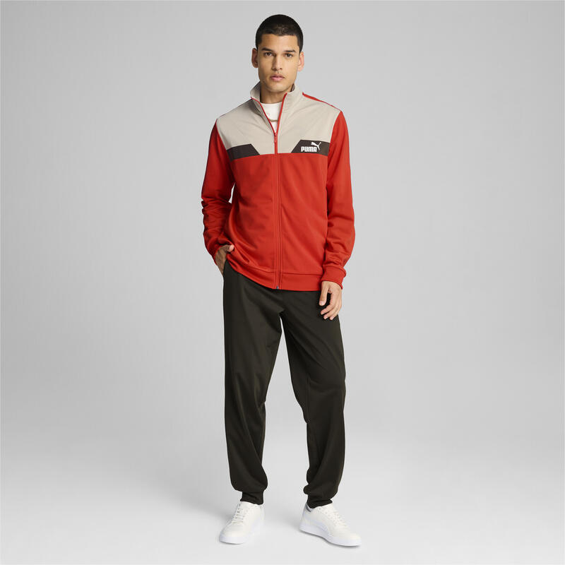 Veste de survêtement POWER Homme PUMA Redmazing Red