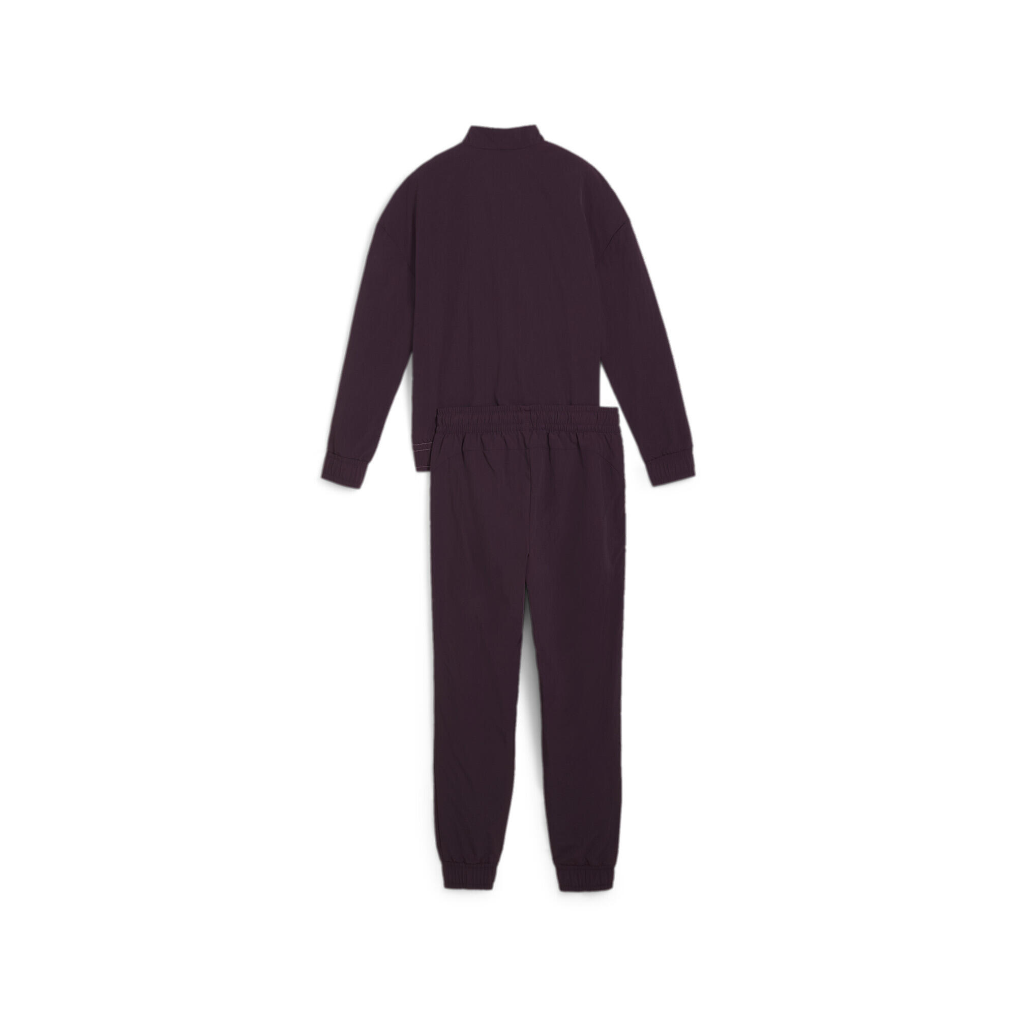 Trainingsanzug aus Webware Damen PUMA Midnight Plum Purple 7/7